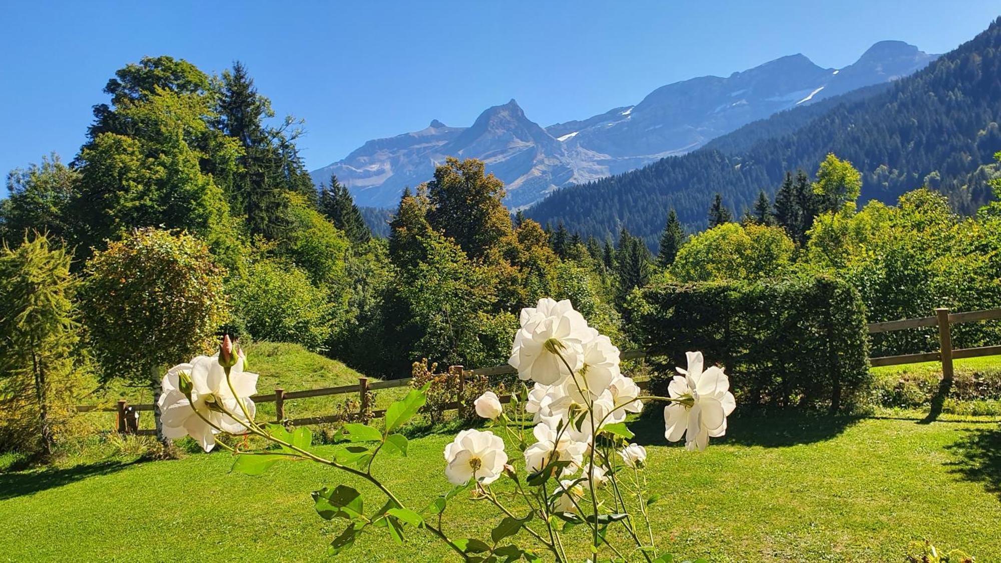 Vers L'Eglise B&B Chalet La Croisee מראה חיצוני תמונה