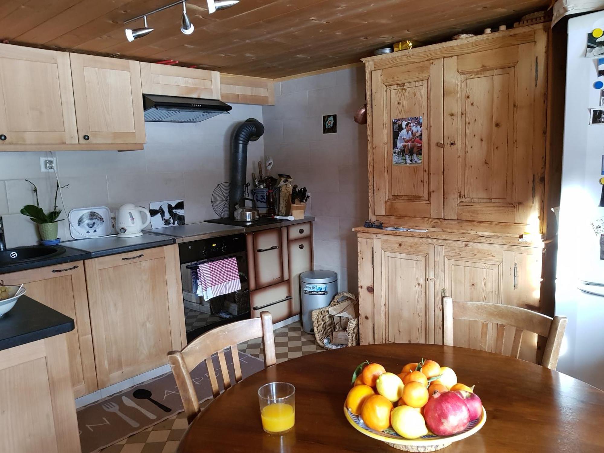 Vers L'Eglise B&B Chalet La Croisee מראה חיצוני תמונה