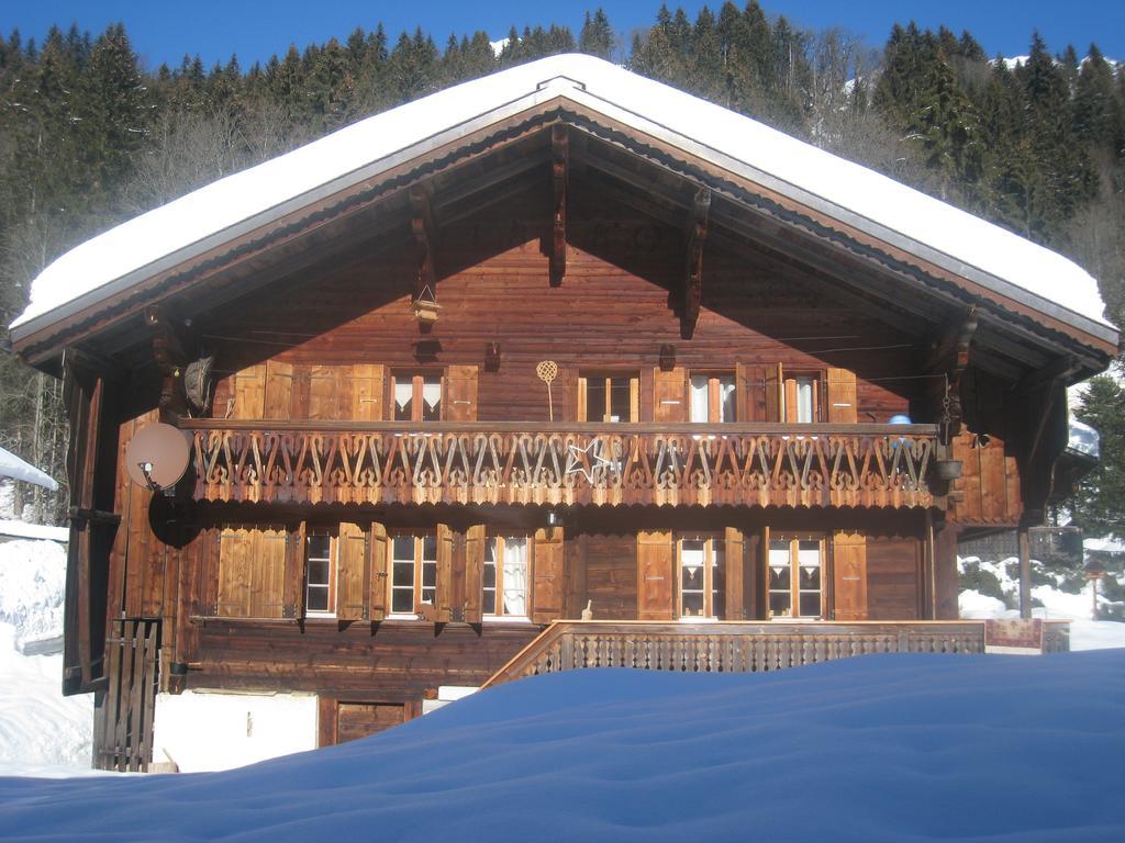 Vers L'Eglise B&B Chalet La Croisee מראה חיצוני תמונה